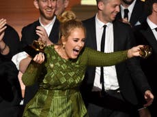 Adele broke her Grammy in two and gave half to Beyoncé