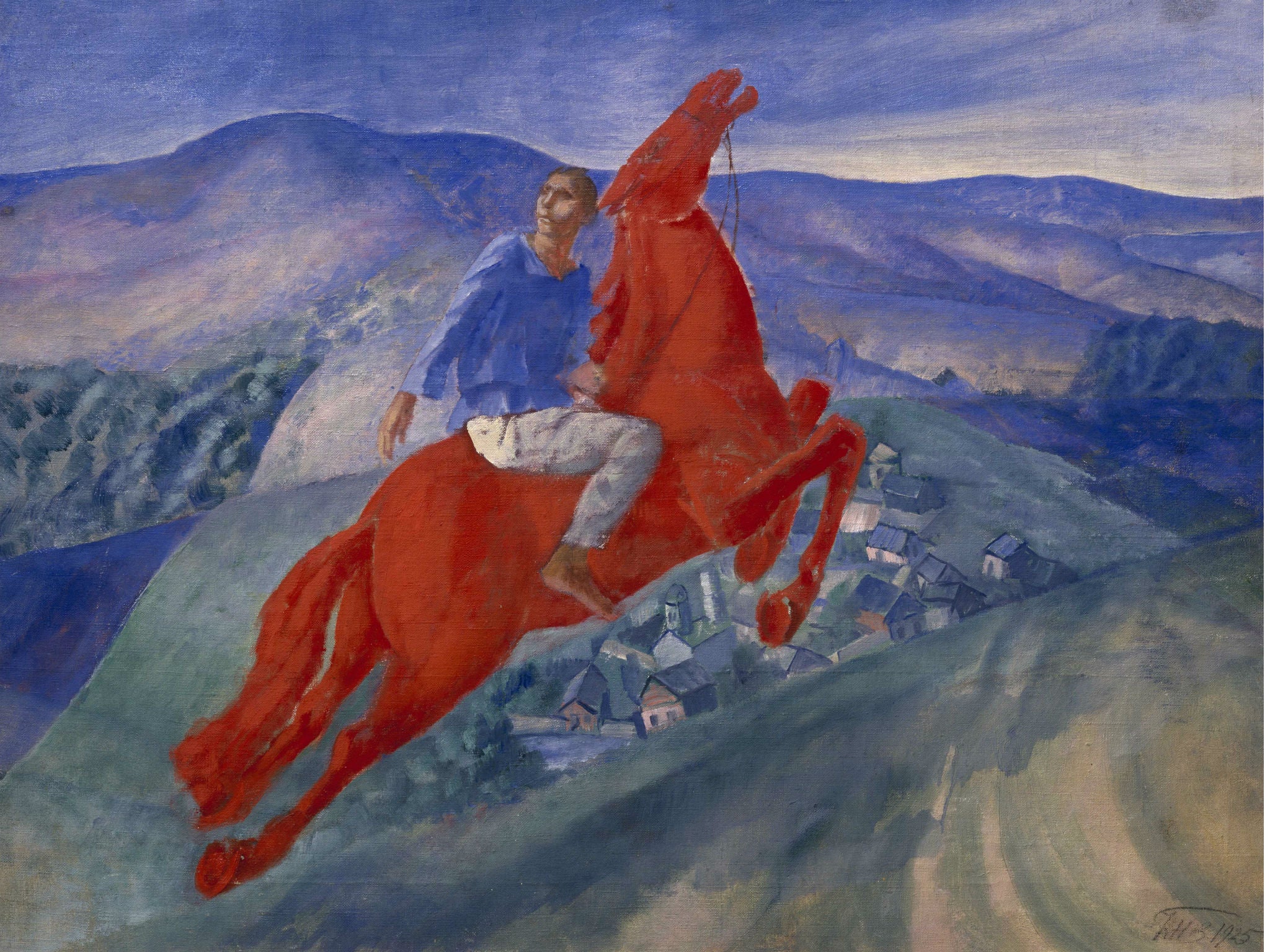 Kuzma Petrov-Vodkin, 'Fantasy', 1925
