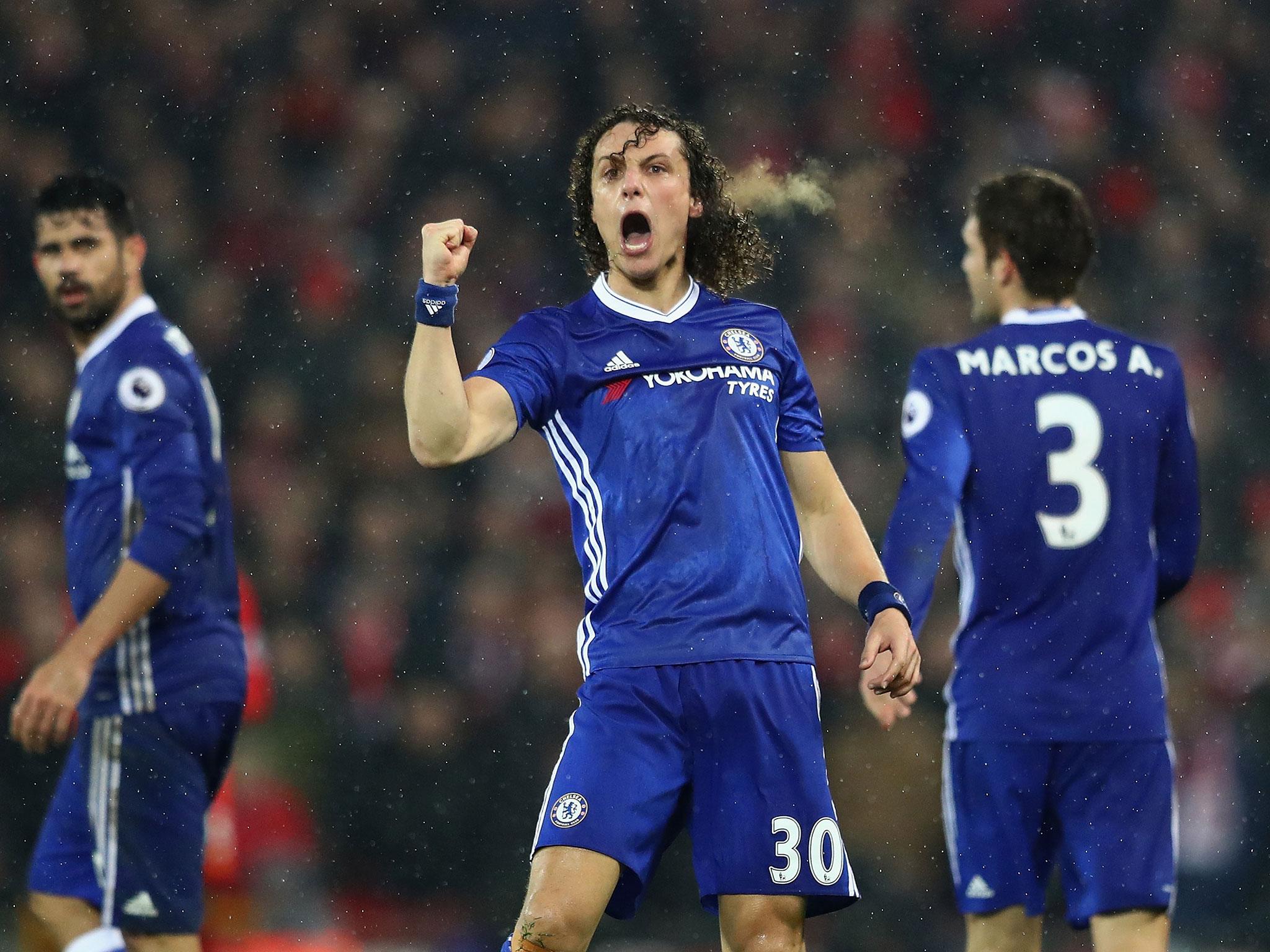 David Luiz has played most of the season with a long-standing knee injury