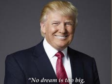 Donald Trump’s Inauguration photo's inspirational quote has typo