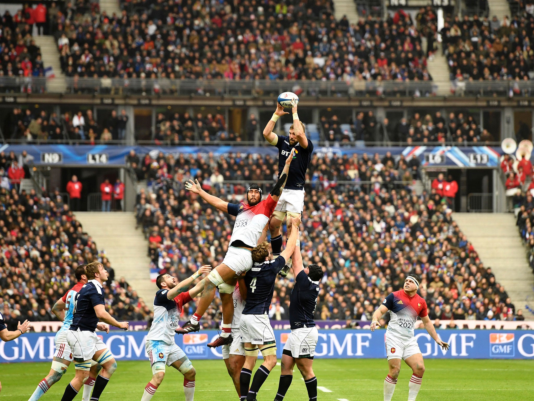 Scotland were narrowly beaten in Paris on Saturday