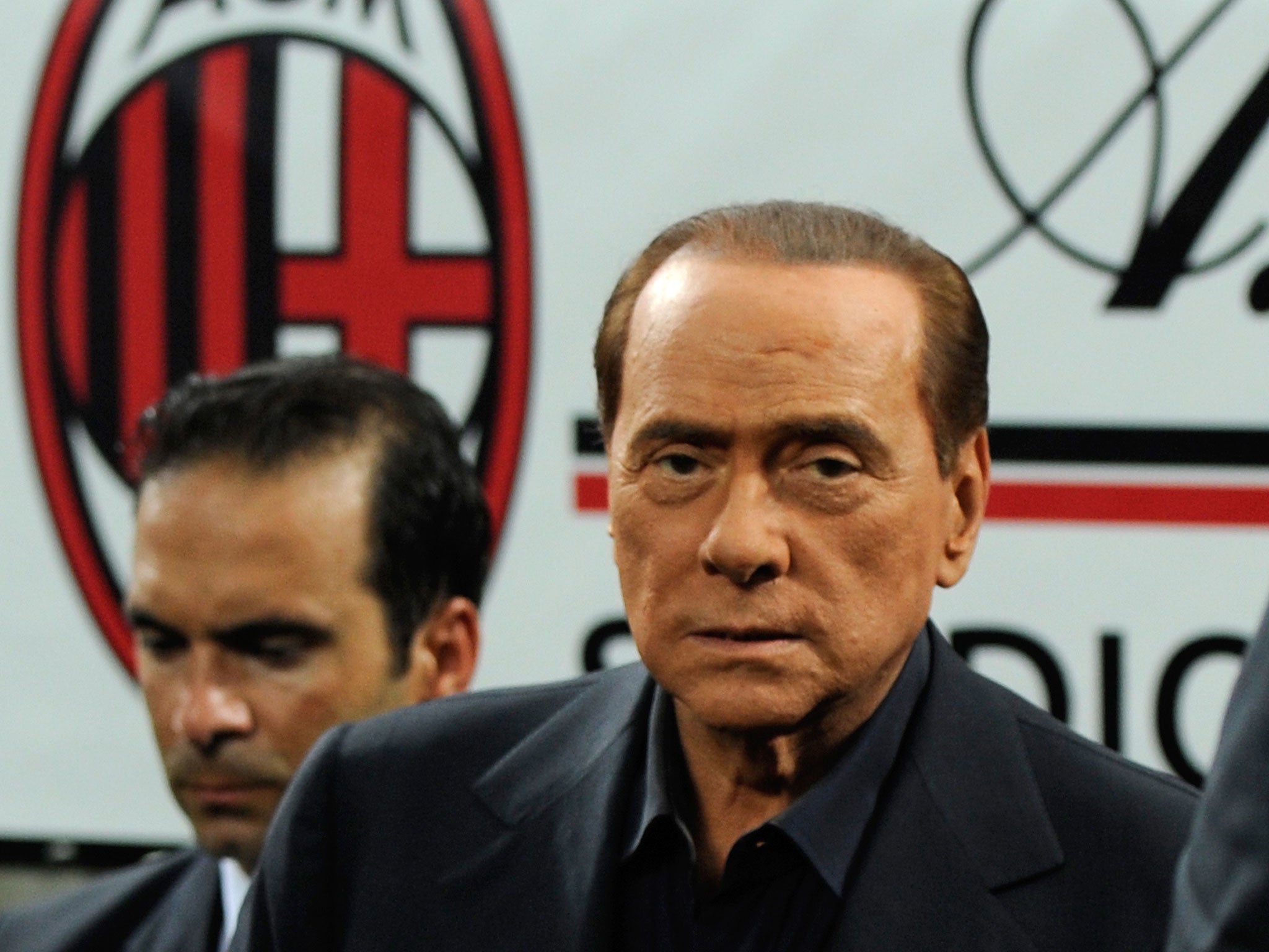 Former Italy prime minister Silvio Berlusconi