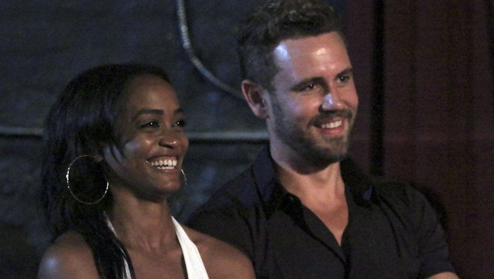 Rachel Lindsay and Nick Viall on "The Bachelor"