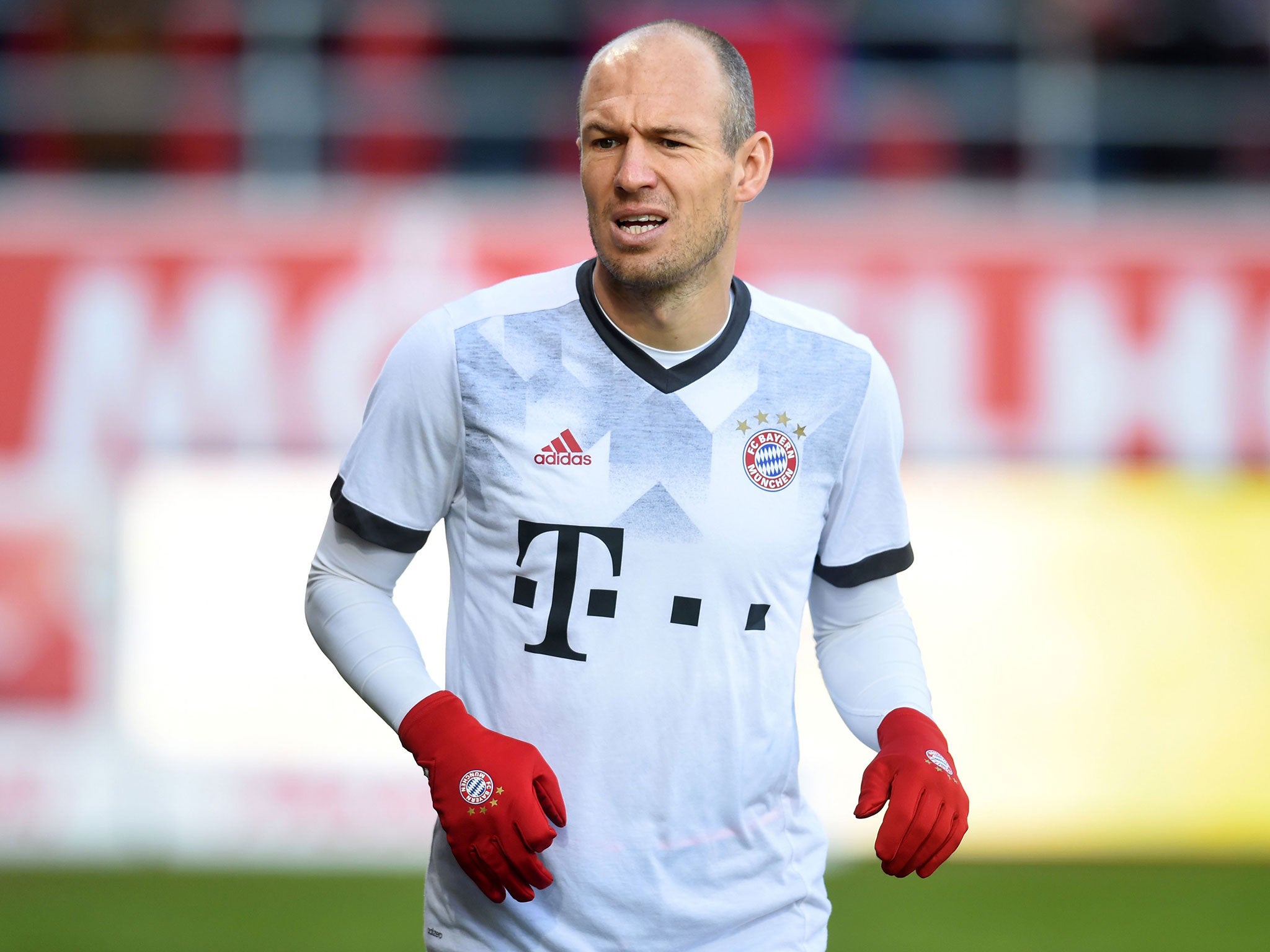 Robben is enjoying one of his best season's for Bayern in front of goal