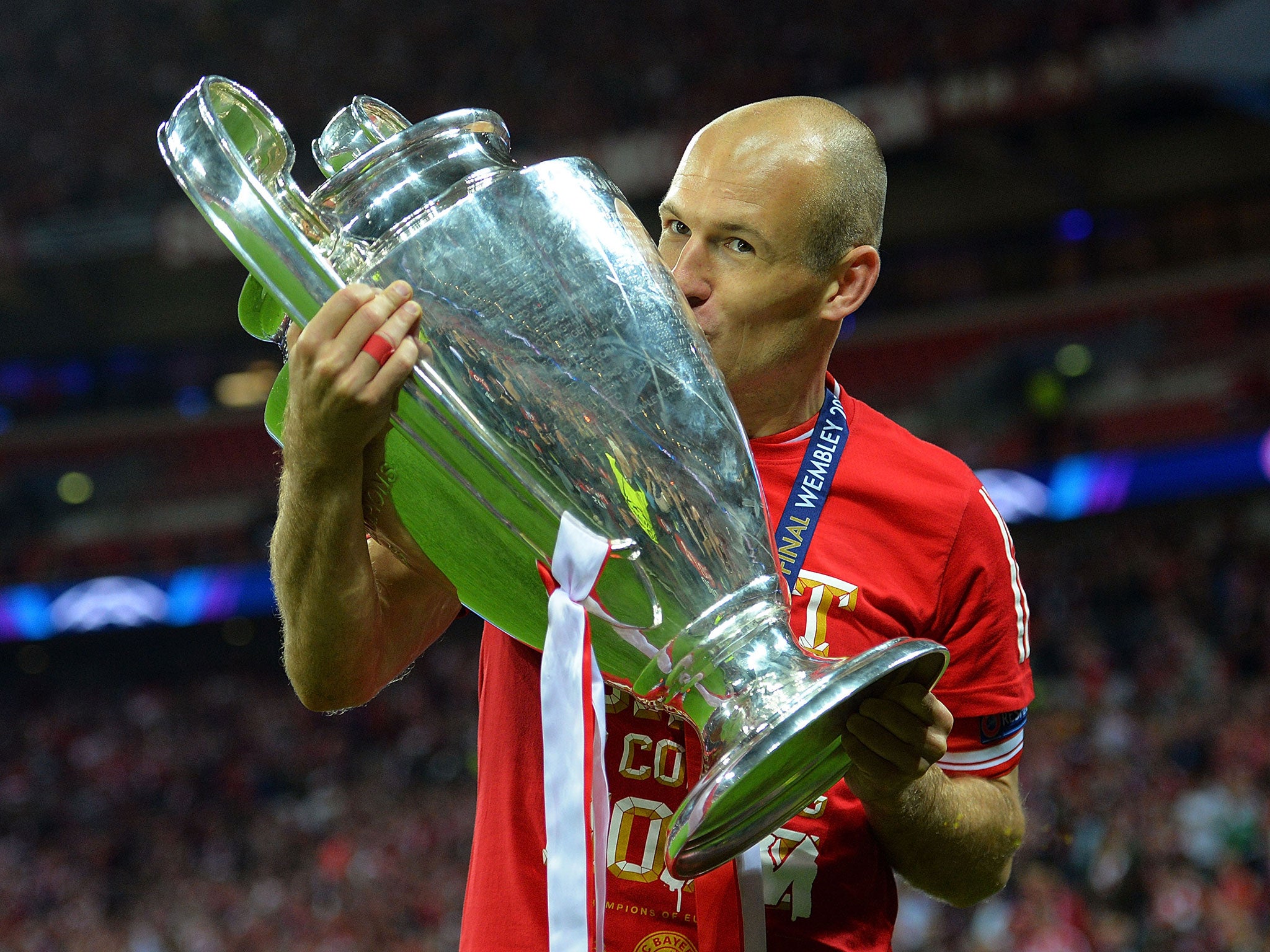 Arjen Robben's redemption came when he helped Bayern Munich win the 2012/13 Champions League
