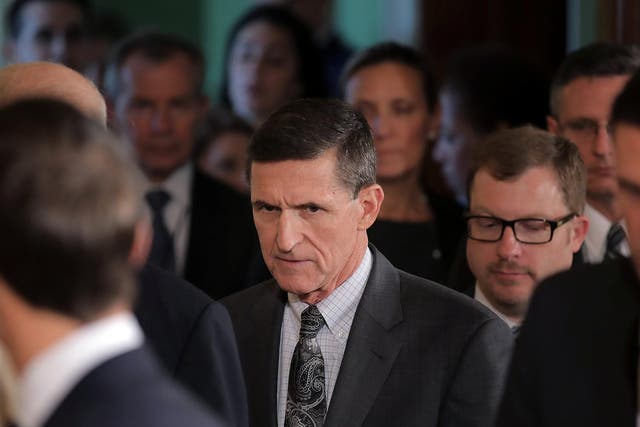 Michael Flynn says discussion with Russian official were intended to help 'smooth transition'