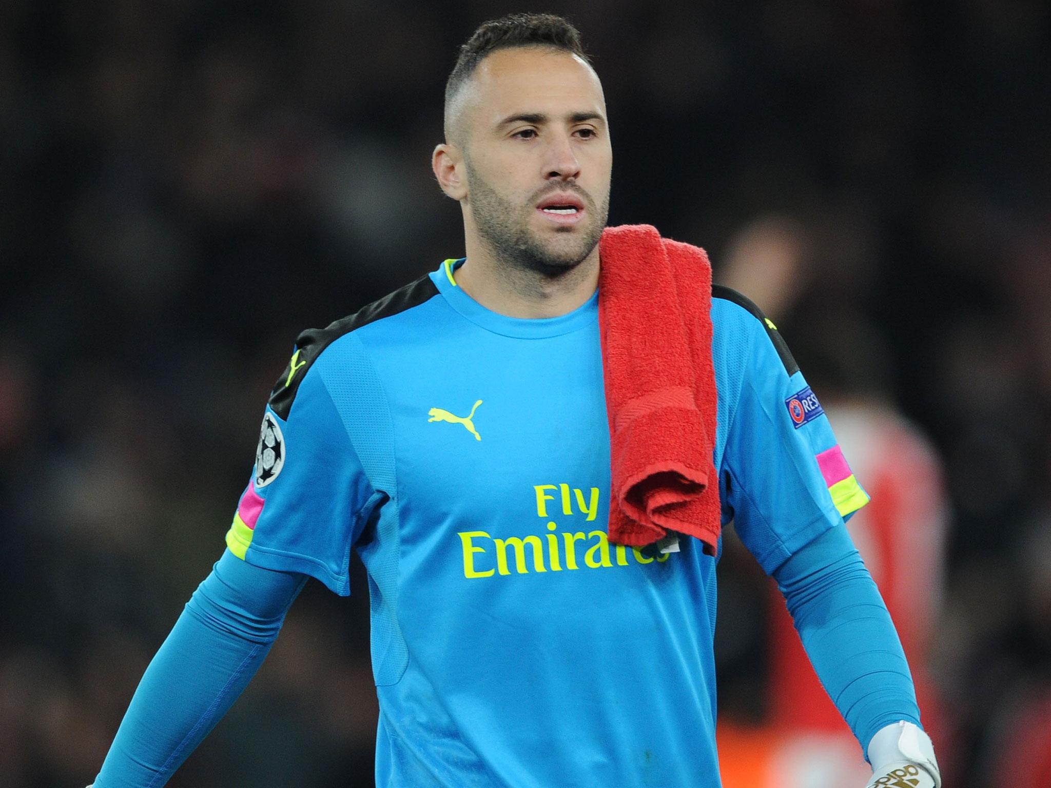 David Ospina is poised to return to the Arsenal starting line-up to face Bayern Munich