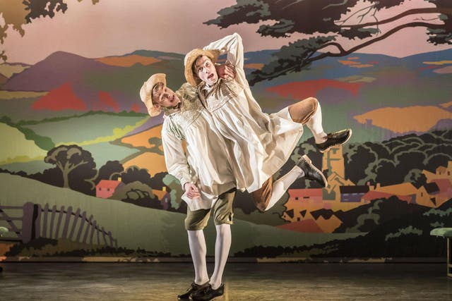 Paris Fitzpatrick and Daniel Collins in Matthew Bourne's 'Town and Country'