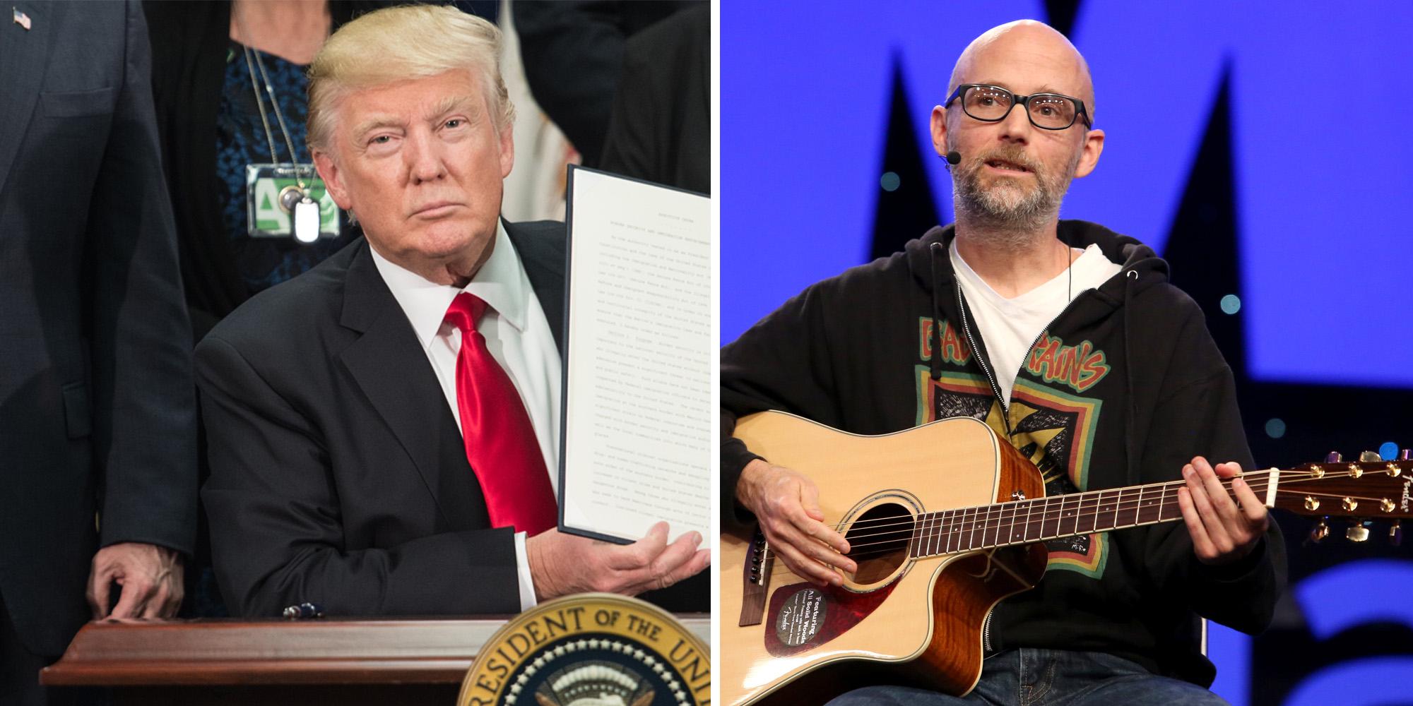 Moby claims he has secret insider information about Trump and Russia | indy1002000 x 1000