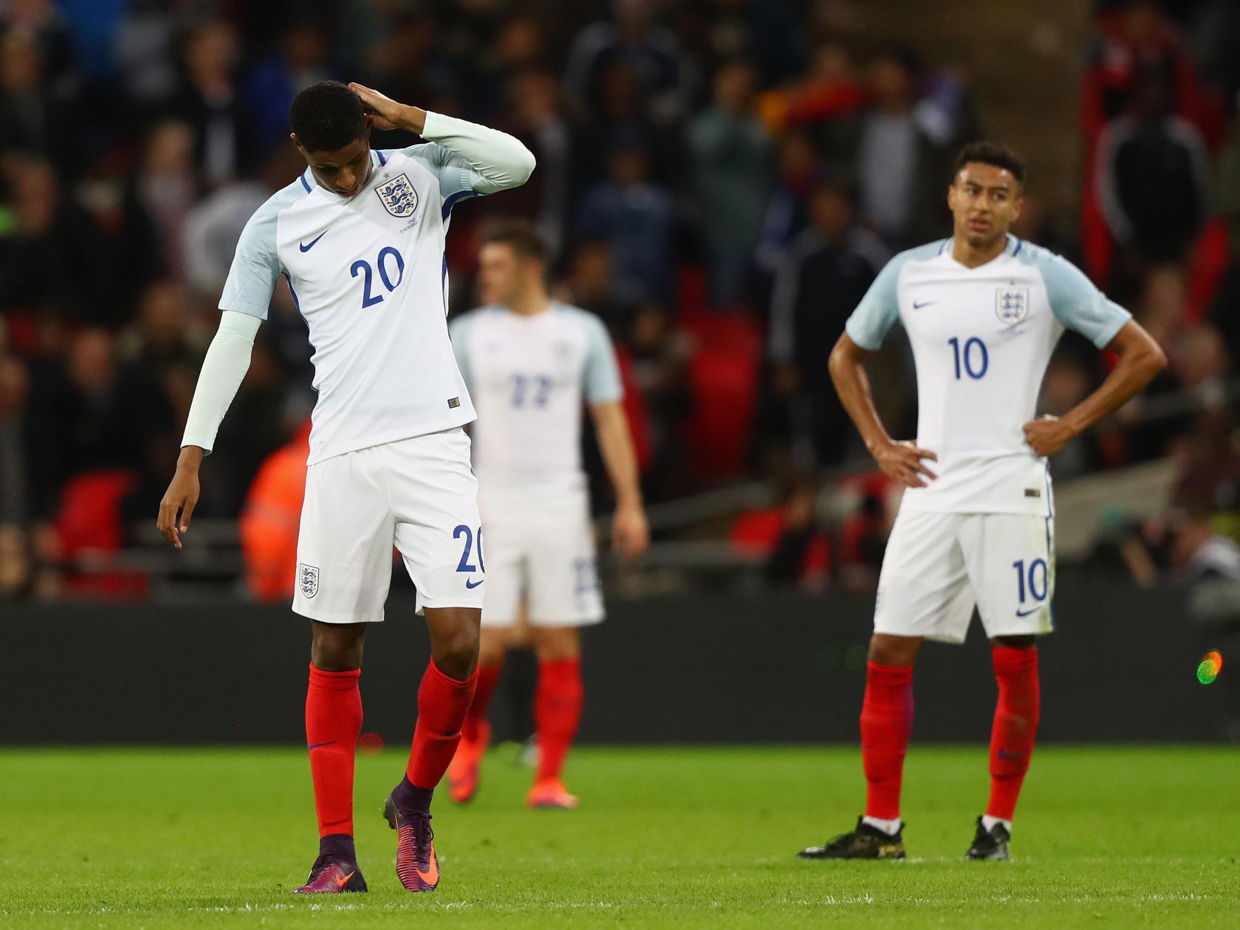 The teenager fears he is on the verge of losing his place in the England squad