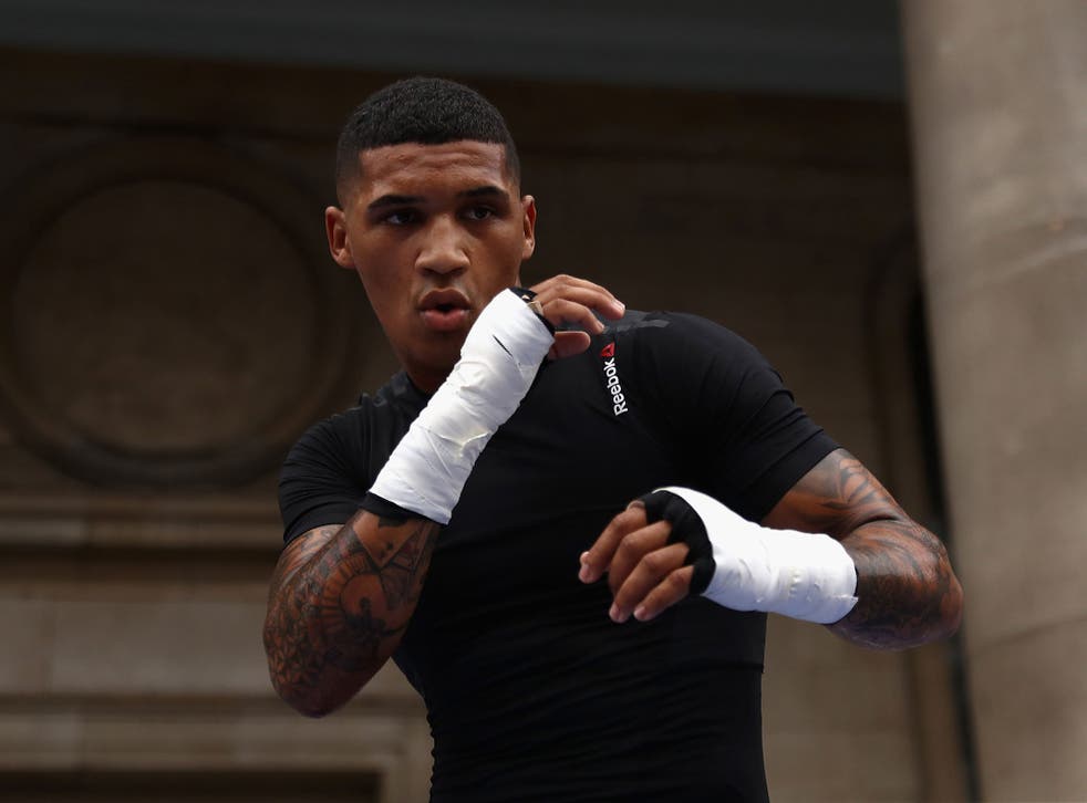 Conor Benn is happy to take his time and learn his trade despite having to live up to the famous surname he holds