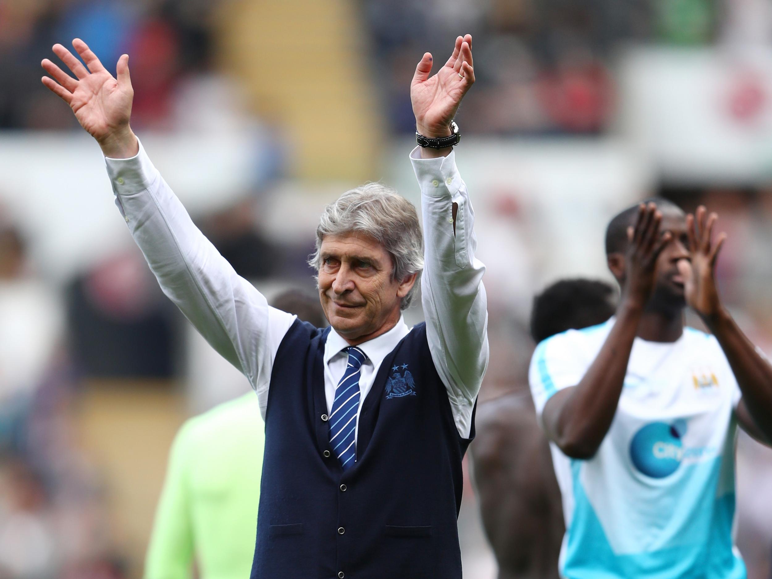 Pellegrini left City at the end of last season and has since joined Hebei China Fortune