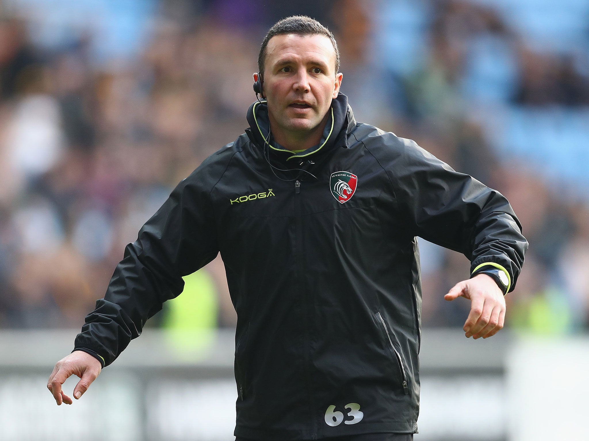 Aaron Mauger currently has a Leicester Tigers squad that isn't up to scratch to challenge for the Premiership