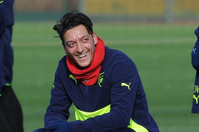 Reports have suggested that Ozil could be dropped for Arsenal's trip to the Allianz Arena