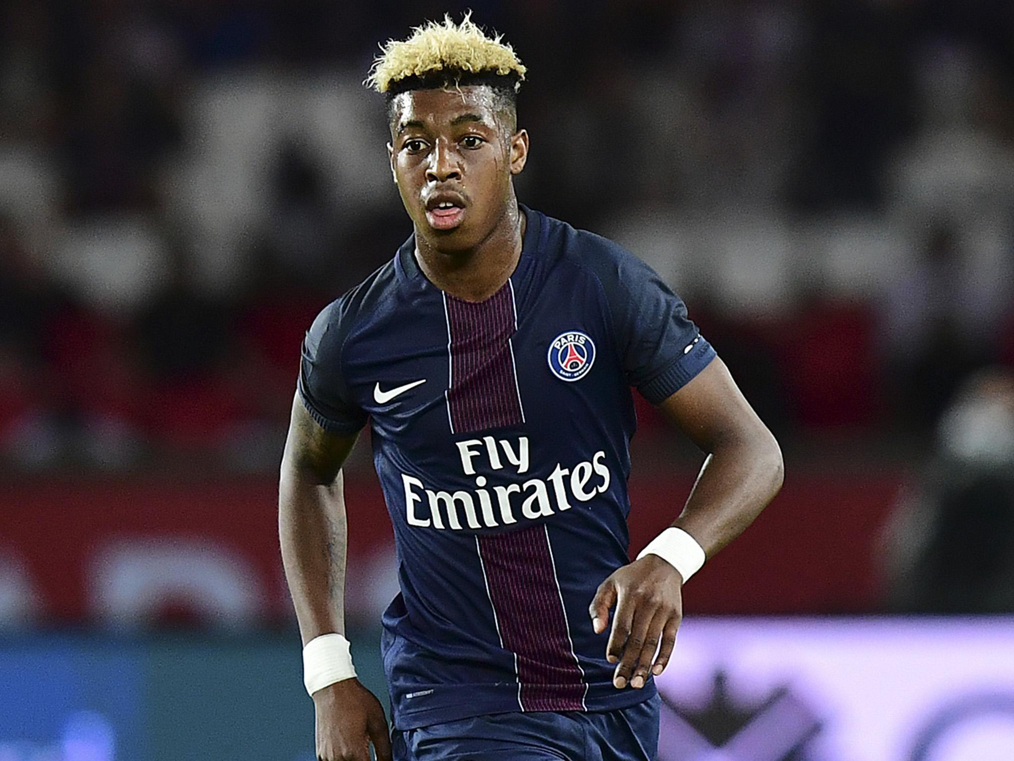 The 21-year-old started at centre-back for PSG