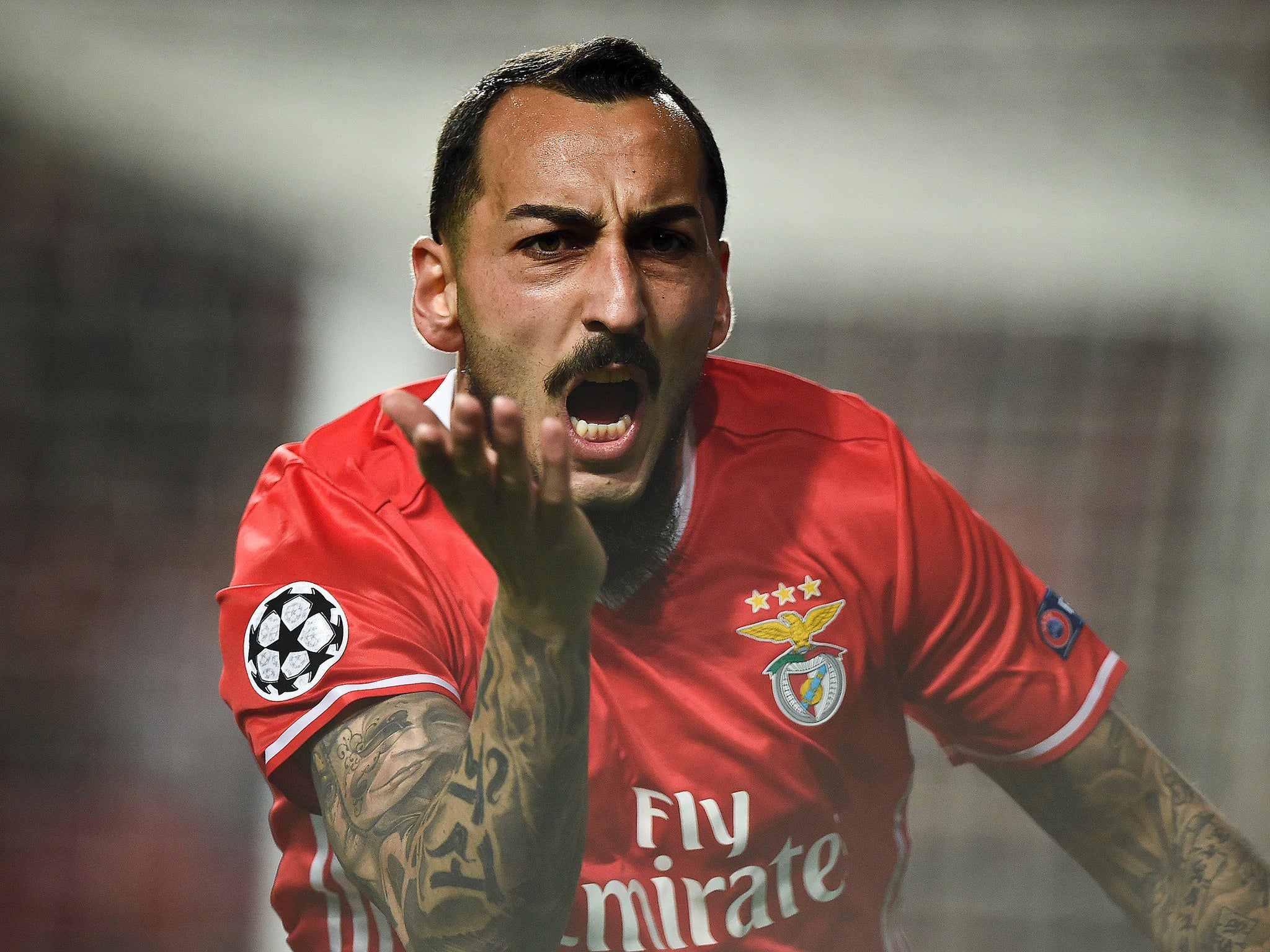 Former Fulham striker Kostas Mitroglu bundled the ball home from close range for Benfica's goal