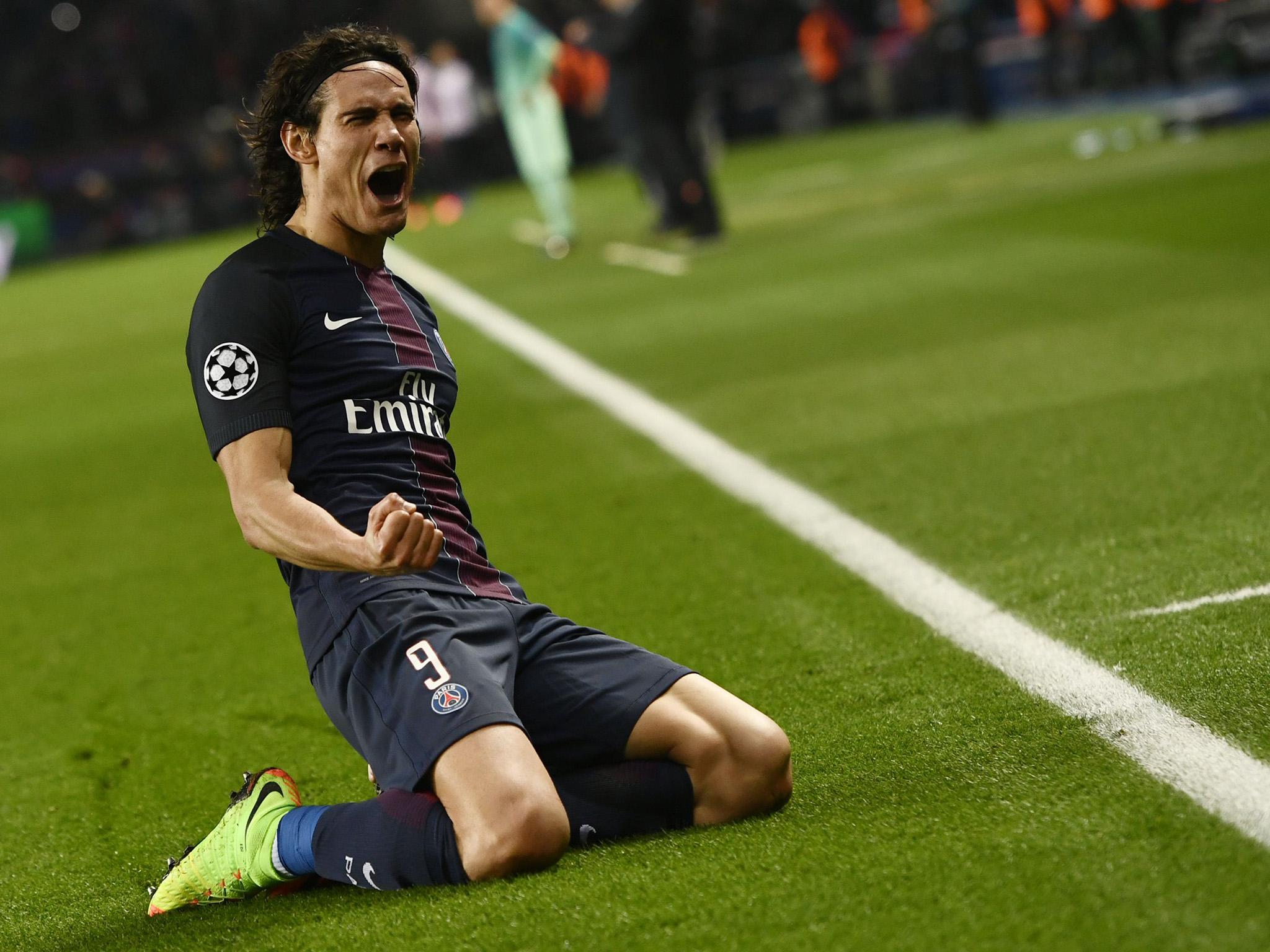 &#13;
Both Cavani and Di Maria celebrated their birthdays in style (AFP/Getty)&#13;