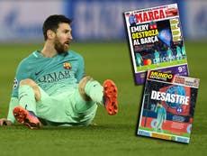 How the European media reacted to PSG's shock win against Barcelona