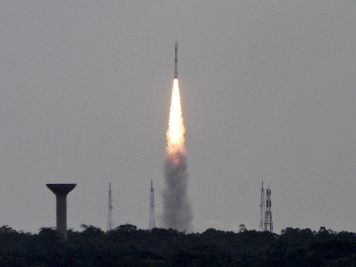 India launches world record 104 satellites into space in single mission