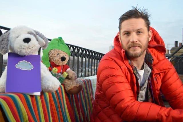 Tom Hardy reading a second bedtime story on CBeebies