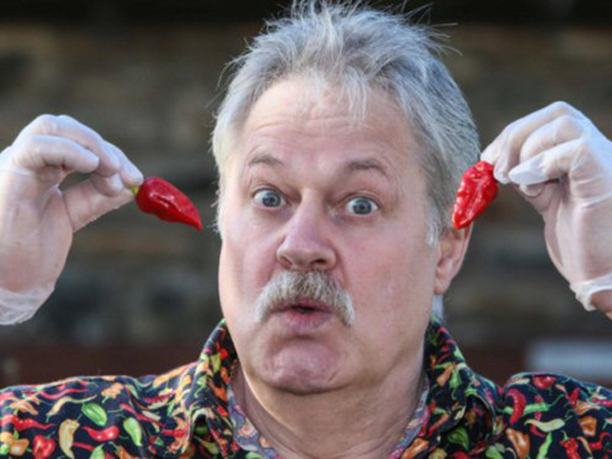 Gerald Fowler has been growing chilies since 1998