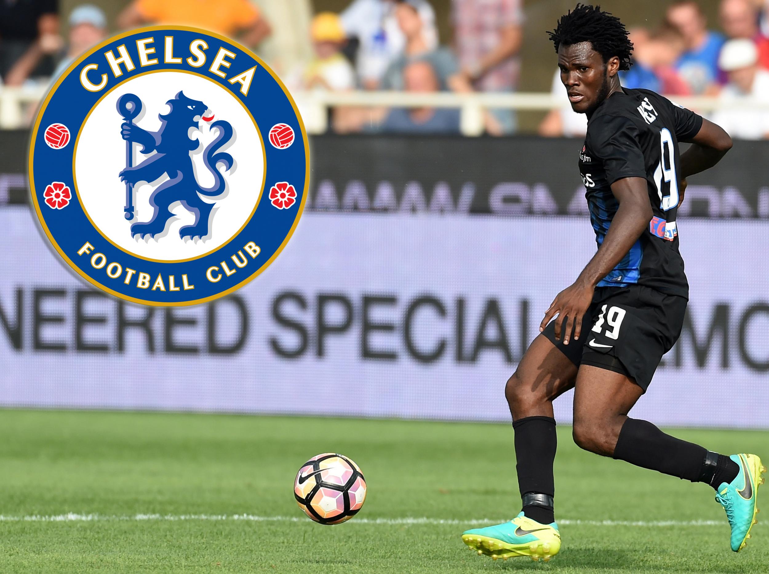 Chelsea have been linked with a move for young Ivorian midfielder Kessie