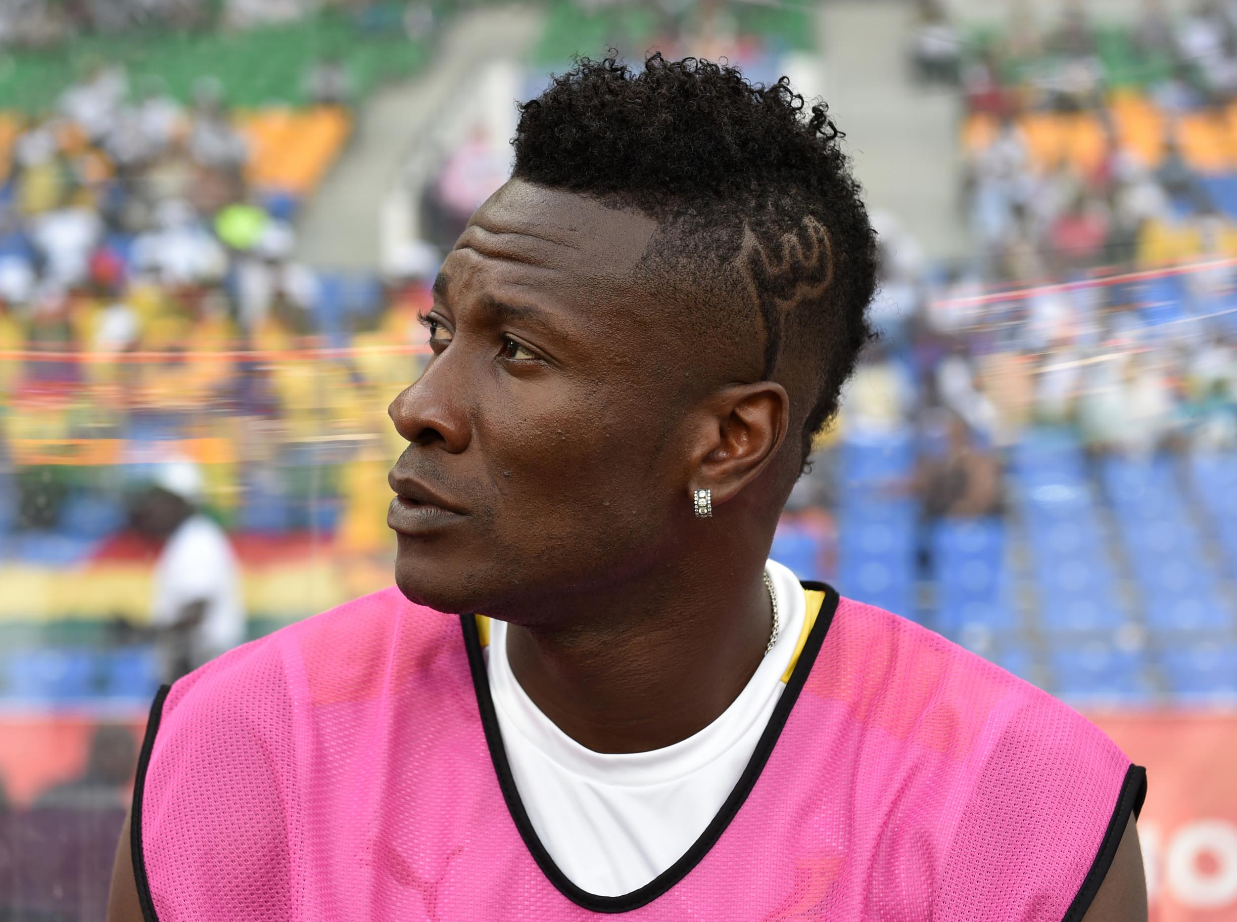 Gyan's mohawk has landed him in hot water with the UAE FA