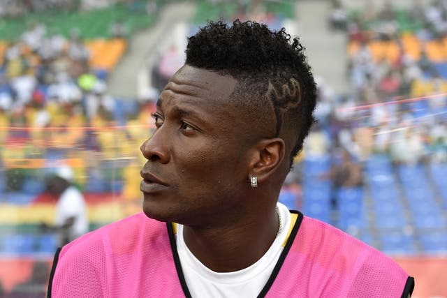 Gyan's mohawk has landed him in hot water with the UAE FA