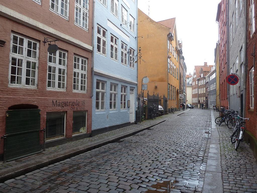 Magstraede is one of Copenhagen's oldest and prettiest streets