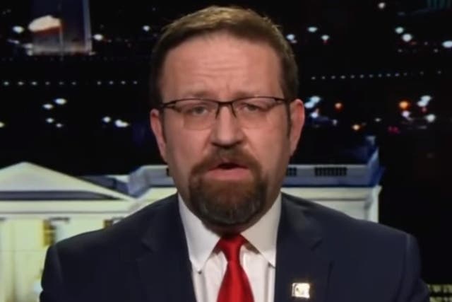 Sebastian Gorka said he wore the medal "to remind myself where I came from"