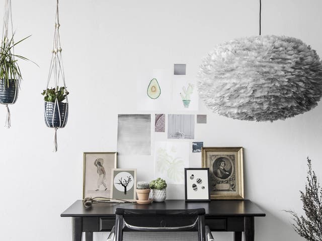 The Eos extra-large light grey hanging pots, start from £325 (Søren Goth Nesgaard, Monica Bin)