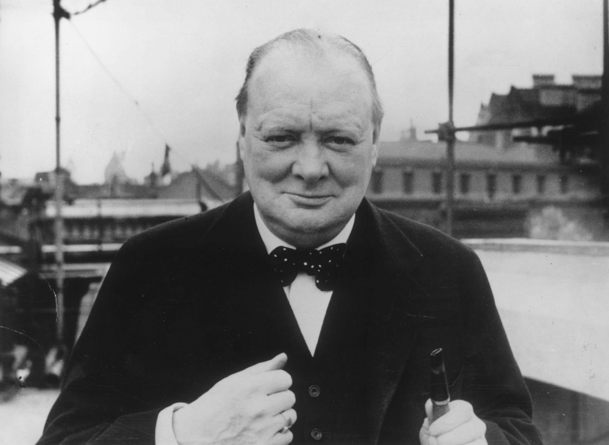 The essay has been at the Churchill Museum in Missouri since the 1980s