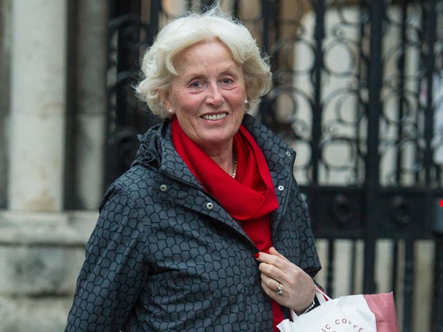 Tini Owens leaves the Court of Appeal in London where she is due to find out if she had have a divorce from her husband