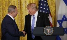 Donald Trump's Middle East policy branded 'a form of apartheid'