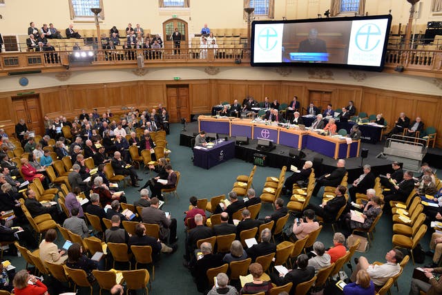 The General Synod voted to reject the controversial motion which said marriage is between a man and woman