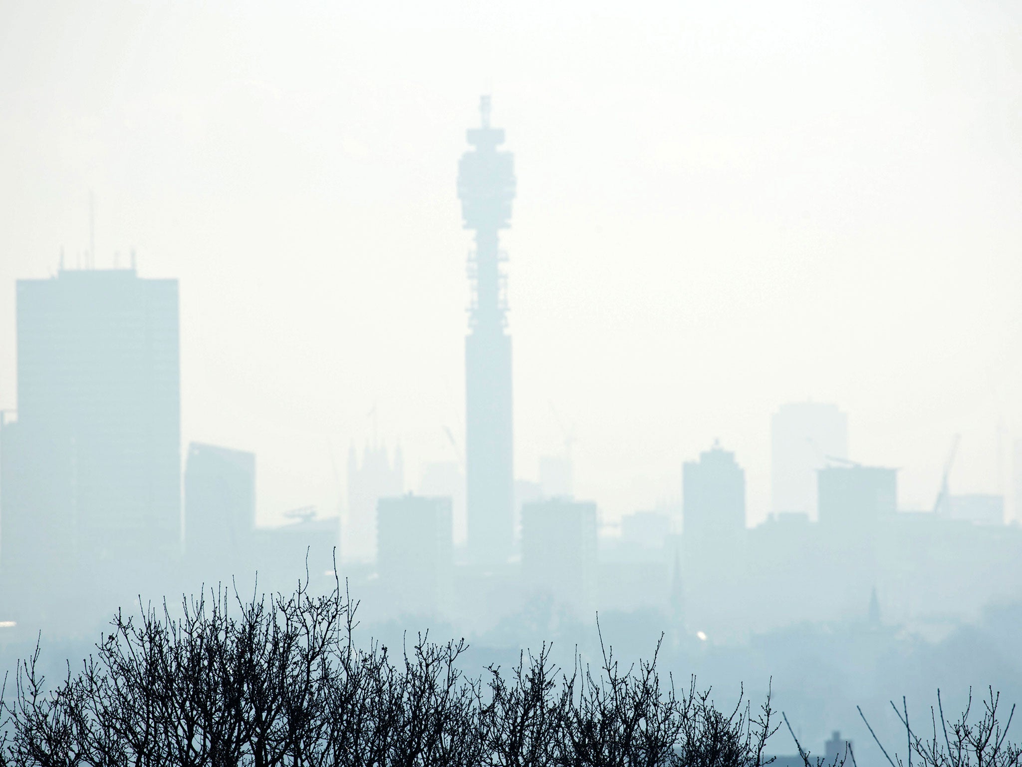 Earlier this year air pollution in London was worse than in Beijing