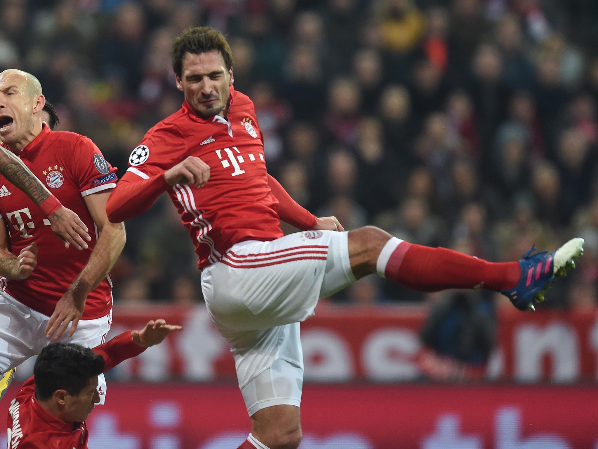 Assured at the centre of Bayern’s defence, but in truth was rarely troubled.