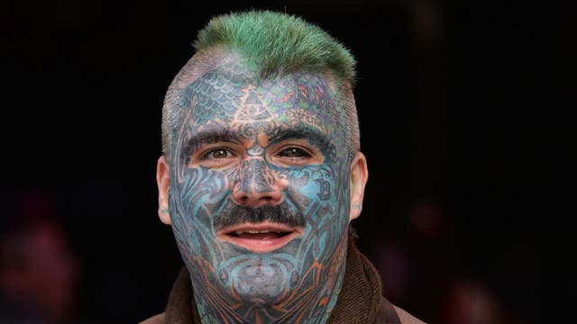Body Art: UK's most tattoed man who dyed his eyes calls for equal treatment  of people with modifications | The Independent | The Independent