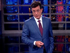 Donald Trump helps Colbert become most-watched talk show host