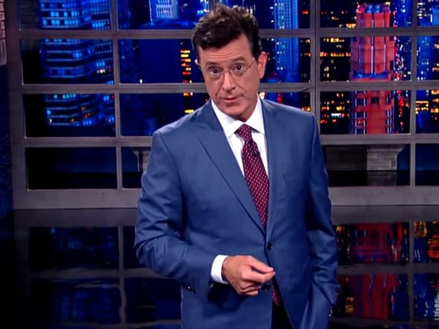 Stephen Colbert blasted Donald Trump's reckless Nevada rally, held in defiance of state coronavirus guidelines