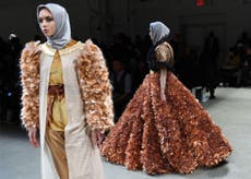 Hijabs hit the catwalk with immigrant-only show at NYFW