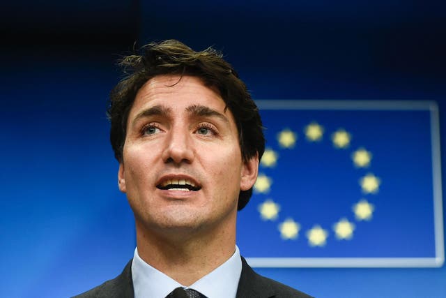 Candian Prime Minister Justin Trudeau