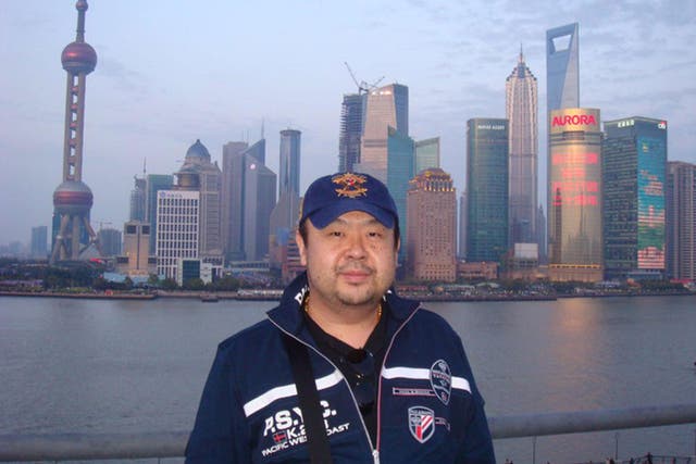 A photo believed to show Kim Jong-nam in Shanghai, posted in Facebook in 2010
