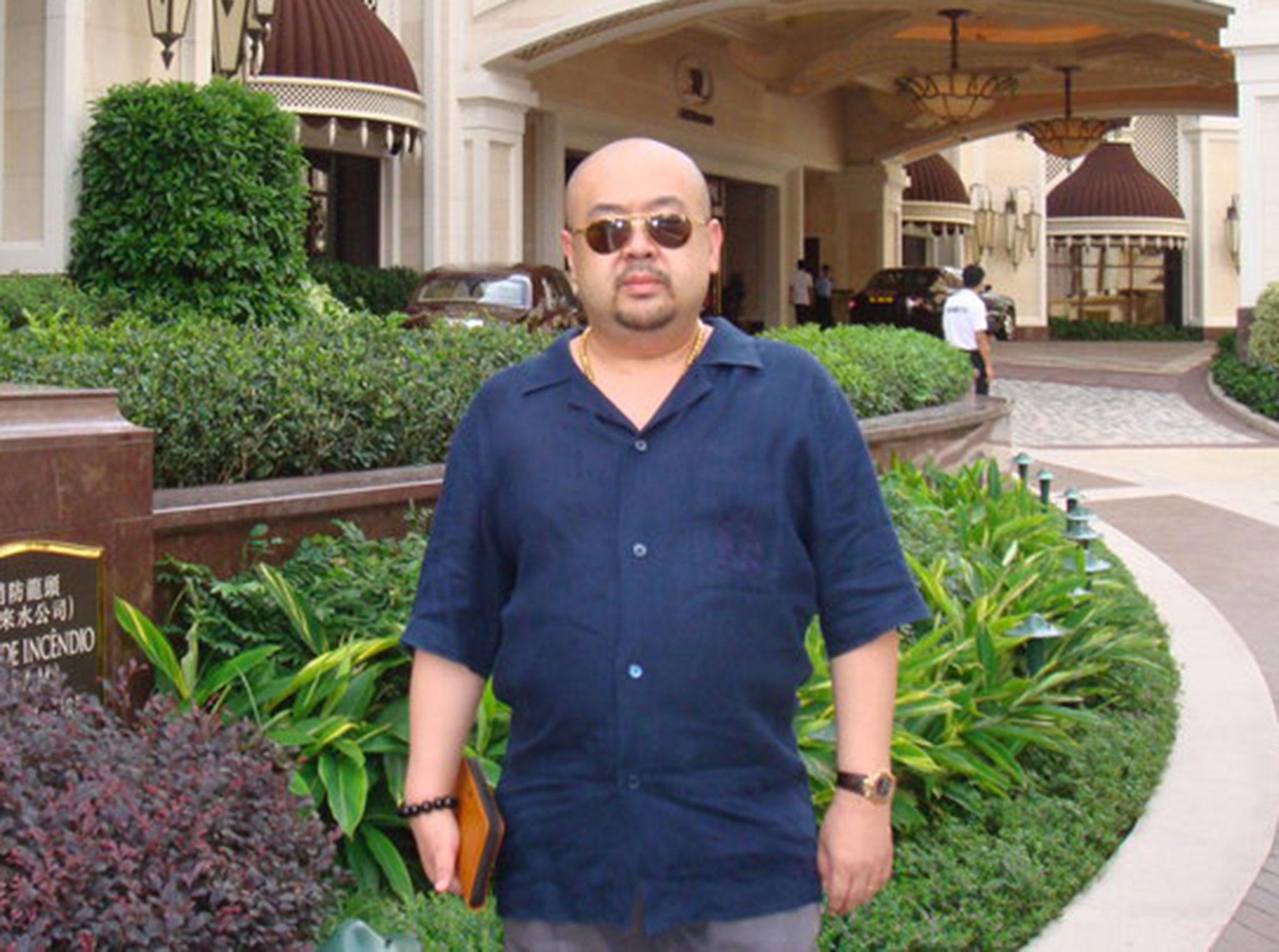 A photo believed to show Kim Jong-nam, posted on Facebook in 2010