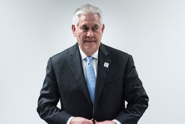 Mr Tillerson, whose middle name is Wayne, used the Wayne Tracker account on the Exxon system from at least 2008 to 2015, New York Attorney Genereal says