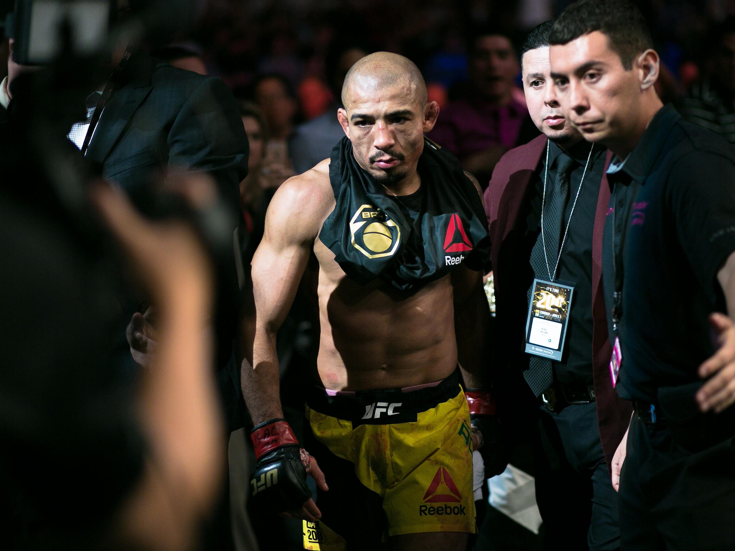 Jose Aldo convinced the UFC will stand in the way of a Conor McGregor v Floyd Mayweather superfight