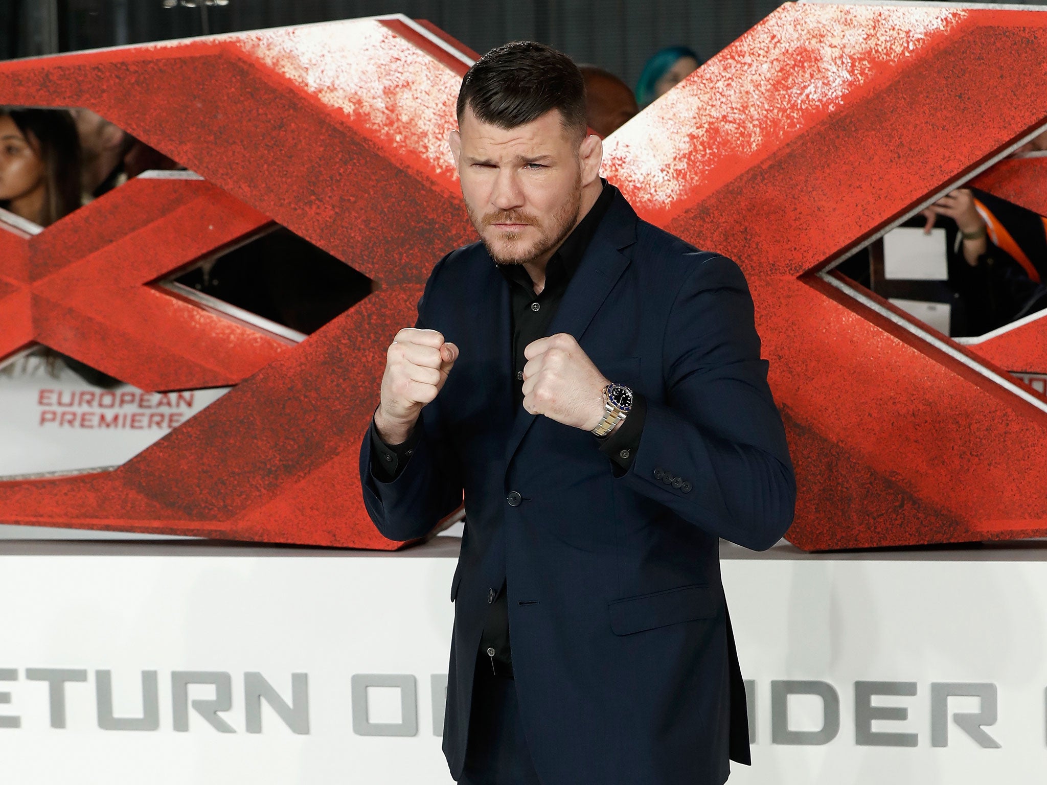 Bisping has been involved in Hollywood since he won the UFC title against Luke Rockhold