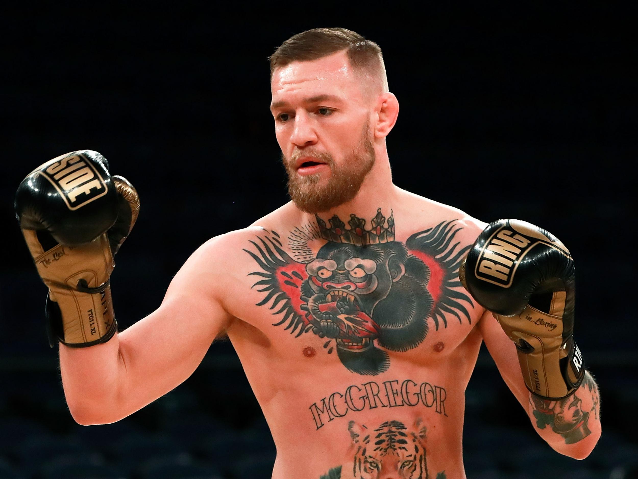 &#13;
McGregor has already taken up a boxing licence in California (Getty)&#13;