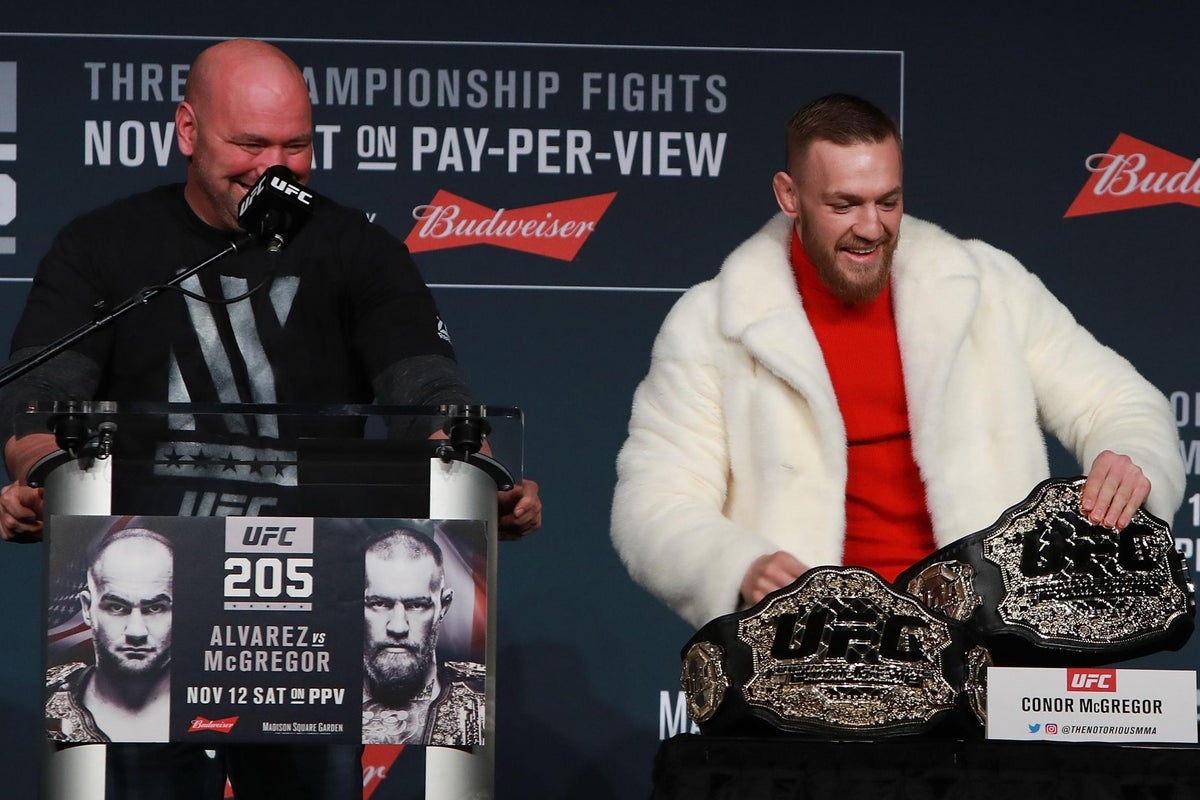 Dana White addresses Conor McGregor anti-doping ban and what it means for White House fight