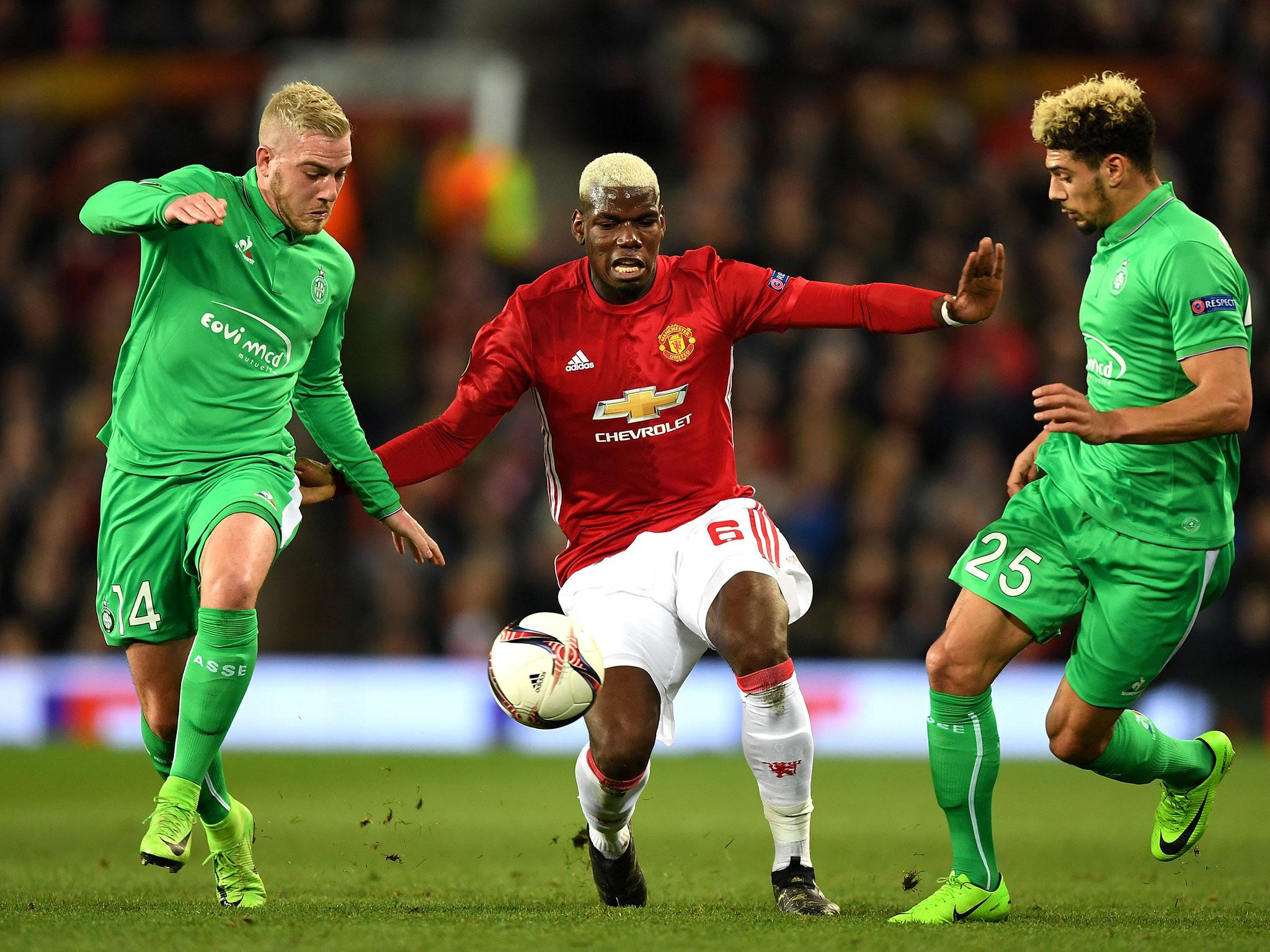Paul Pogba won the battle of the brothers on this occasion (Getty)